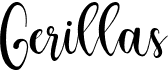 preview image of the Gerillas font