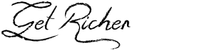preview image of the Get Richer font