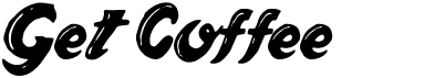 preview image of the Get Coffee font