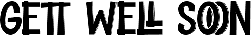 preview image of the Gett Well Soon font