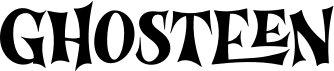 preview image of the Ghosteen font