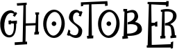preview image of the Ghostober font