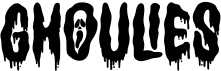 preview image of the Ghoulies font
