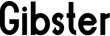 preview image of the Gibster font