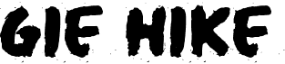 preview image of the Gie Hike font