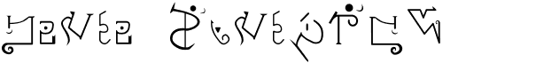 preview image of the Giedi Predacon font