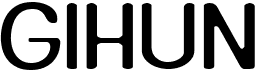 preview image of the Gihun font