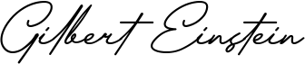 preview image of the Gilbert Einstein font