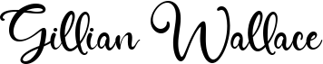 preview image of the Gillian Wallace font