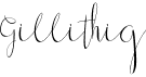 preview image of the Gillithig font