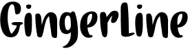 preview image of the Gingerline font