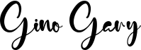 preview image of the Gino Gary font