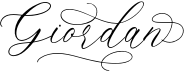 preview image of the Giordan font