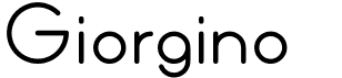 preview image of the Giorgino font