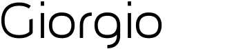 preview image of the Giorgio font