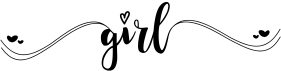 preview image of the Girl font
