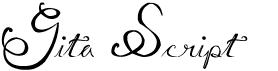 preview image of the Gita Script font