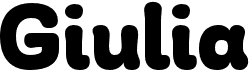 preview image of the Giulia font