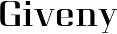 preview image of the Giveny font