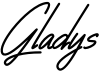 preview image of the Gladys font