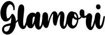 preview image of the Glamori font