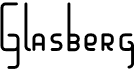 preview image of the Glasberg font