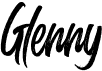 preview image of the Glenny font