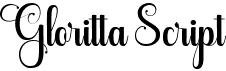 preview image of the Gloritta Script font