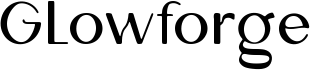 preview image of the Glowforge font
