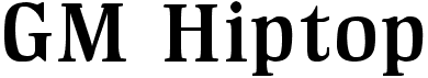 preview image of the GM Hiptop font
