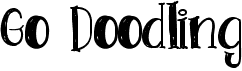 preview image of the Go Doodling font