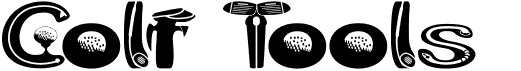 preview image of the Golf Tools font