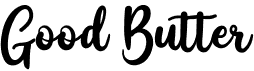 preview image of the Good Butter font
