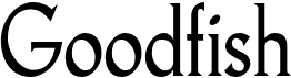 preview image of the Goodfish font