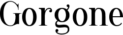 preview image of the Gorgone font