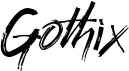 preview image of the Gothix font