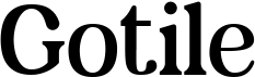 preview image of the Gotile font