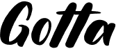 preview image of the Gotta font