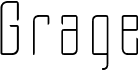 preview image of the Grage font