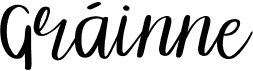 preview image of the Gráinne font