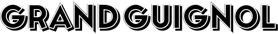 preview image of the Grand Guignol font