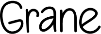 preview image of the Grane font