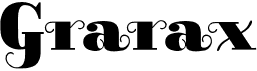 preview image of the Grarax font