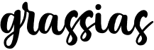 preview image of the Grassias font