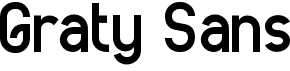 preview image of the Graty Sans font