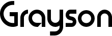 preview image of the Grayson font