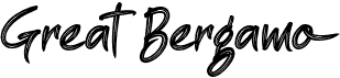 preview image of the Great Bergamo font