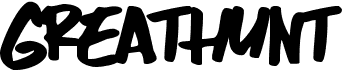 preview image of the Greathunt font
