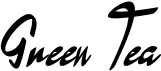 preview image of the Green Tea font