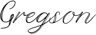 preview image of the Gregson font